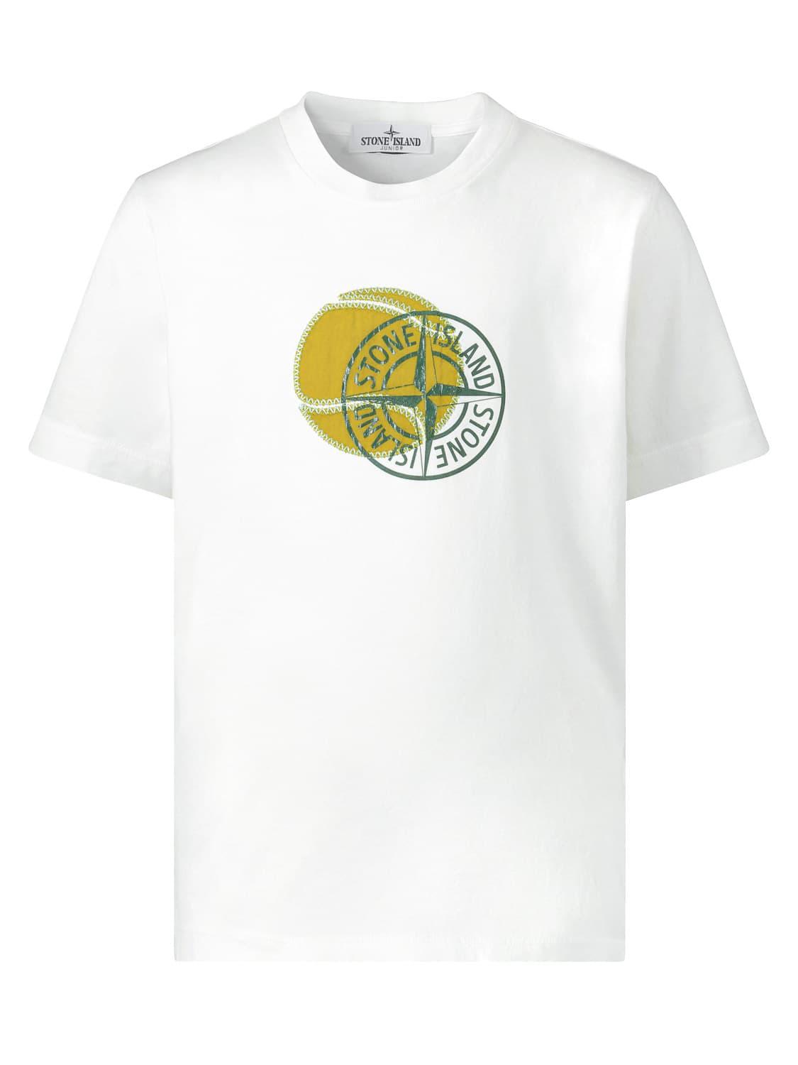 Stone Island Childrens Boys In T Shirt Mint 1 main image 1