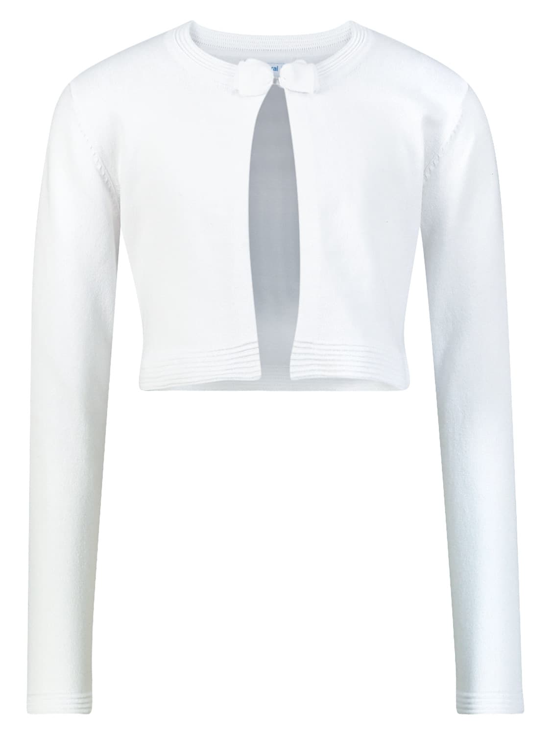 Mayoral Kids Cardigan For Girls In White