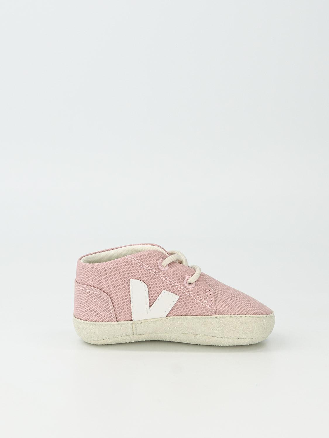 VEJA Baby Shoes Baby Canvas Pink for girls