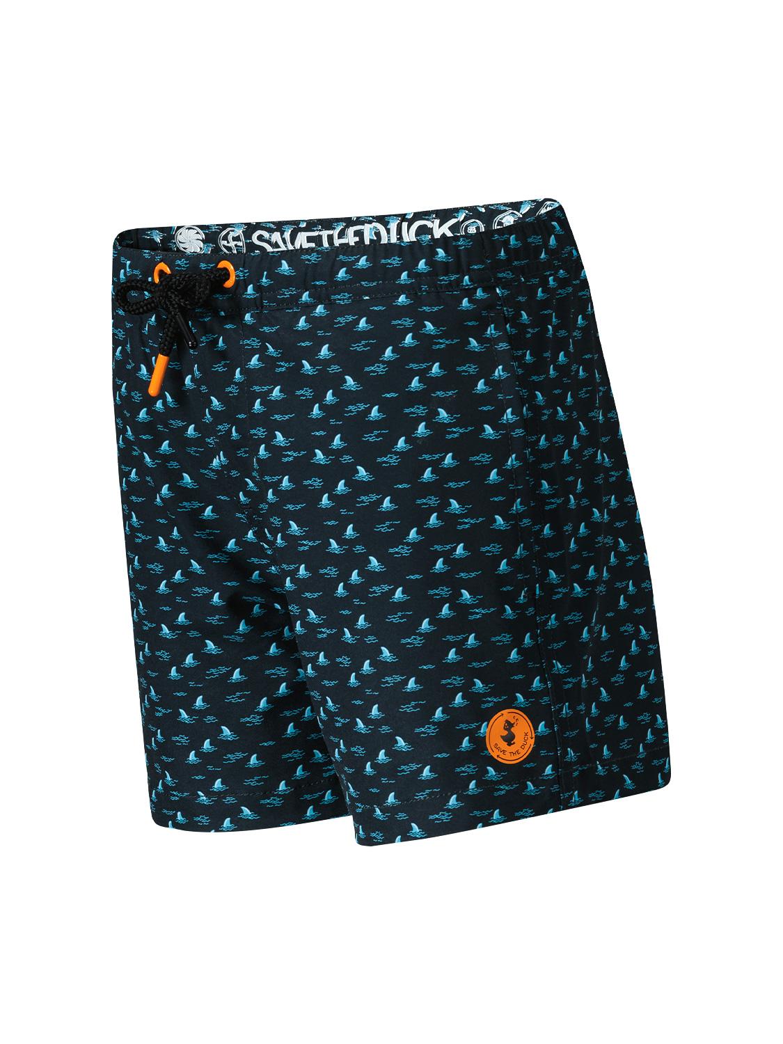 SAVE THE DUCK swim shorts Getu Navy Blue for boys