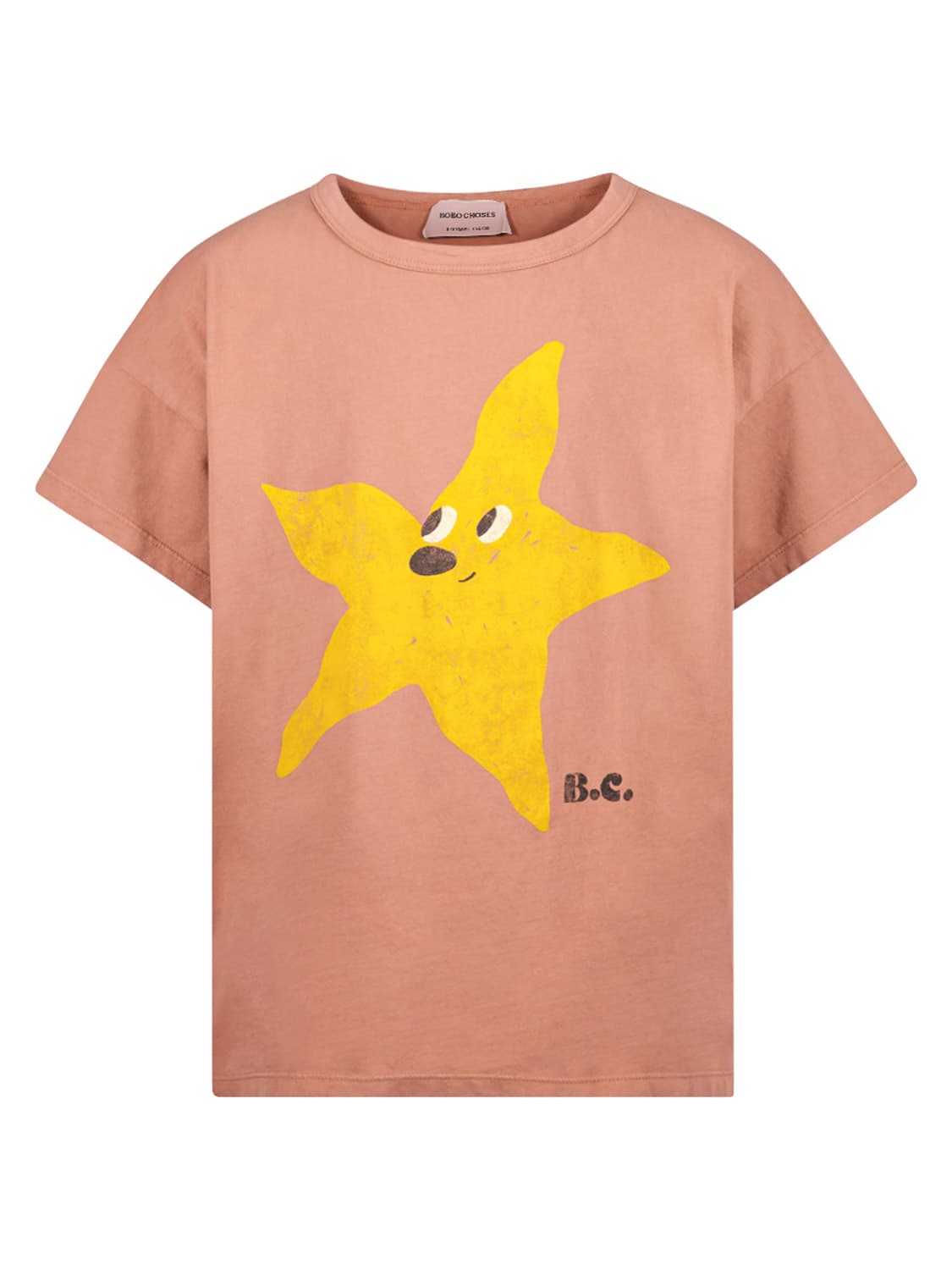 BOBO CHOSES KIDS BROWN T-SHIRT