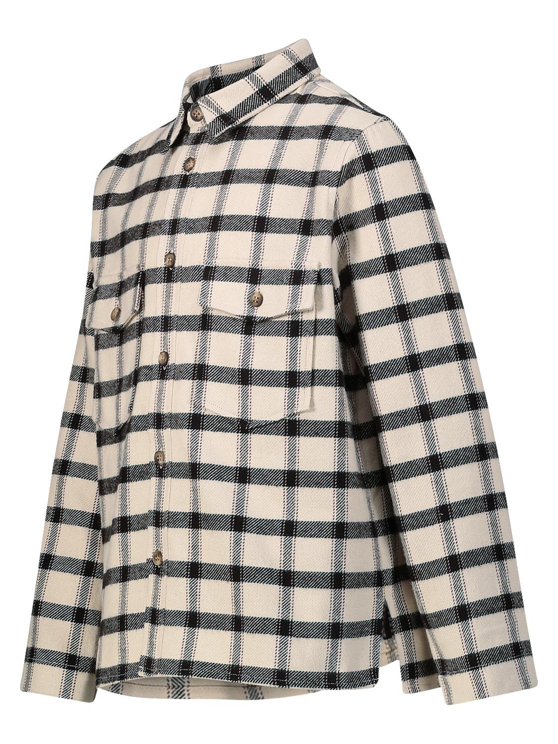 Bonpoint Boys Altman Checked Shirt in Black