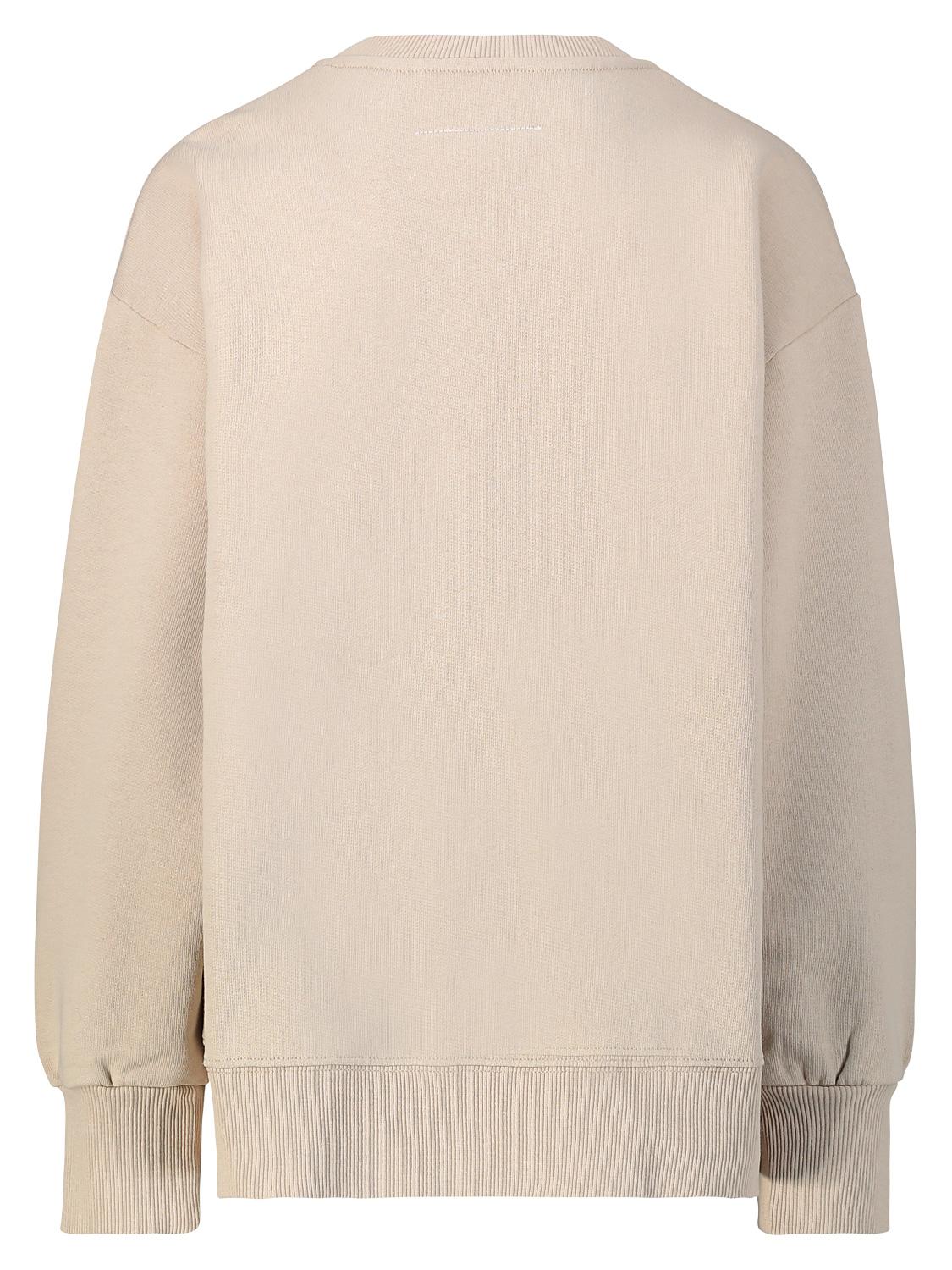 MM6 MAISON MARGIELA Sweatshirt Beige | NICKIS.com 