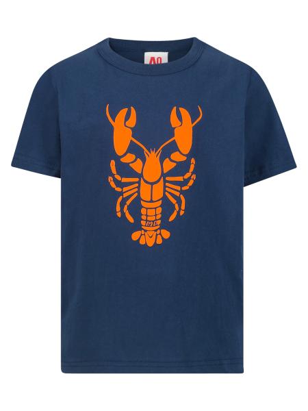 AO76 T-Shirt mat Marineblau für Jungen | NICKIS.com